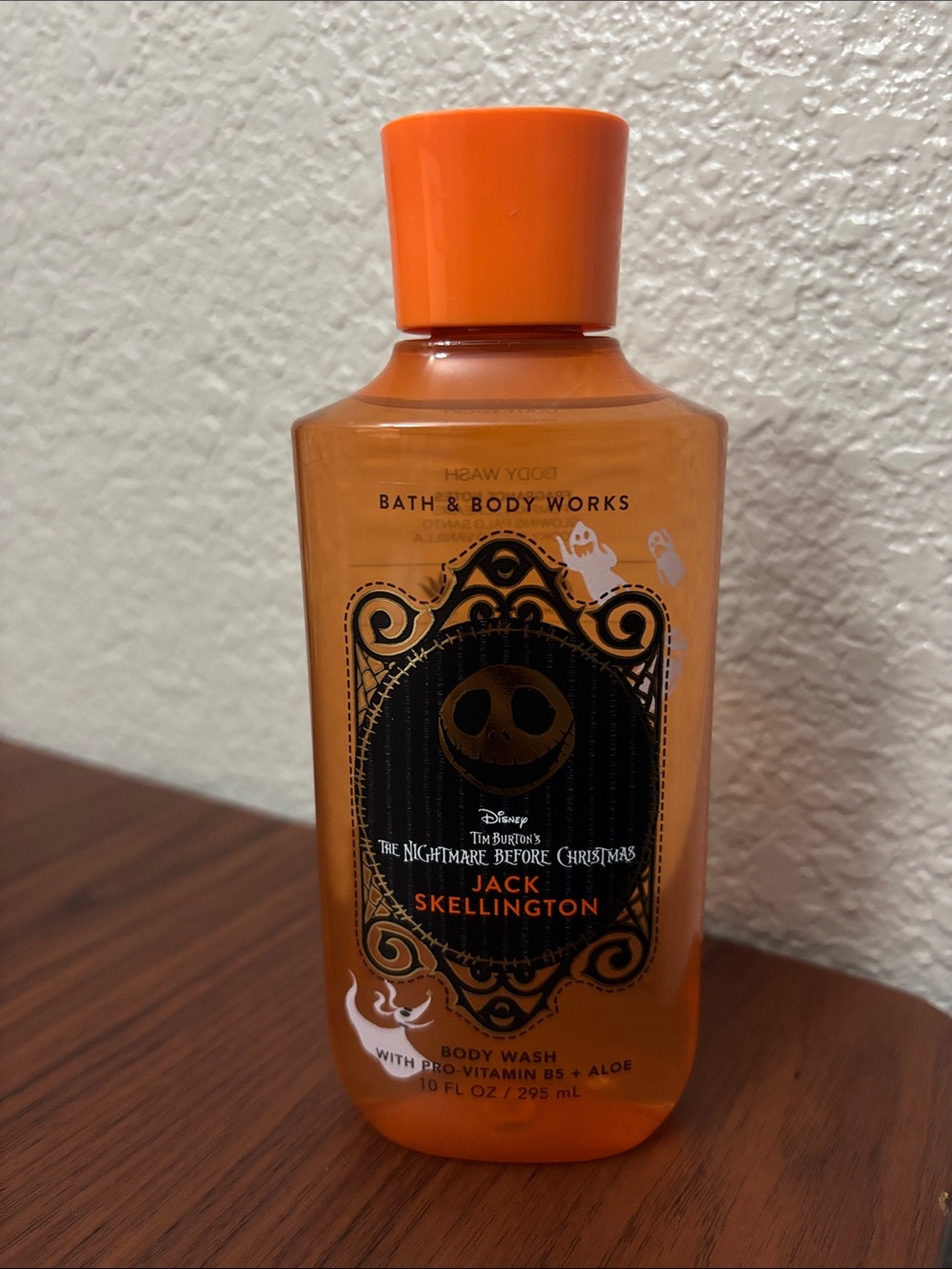 NEW Bath & Body Works Jack Skellington Orange Body Wash
